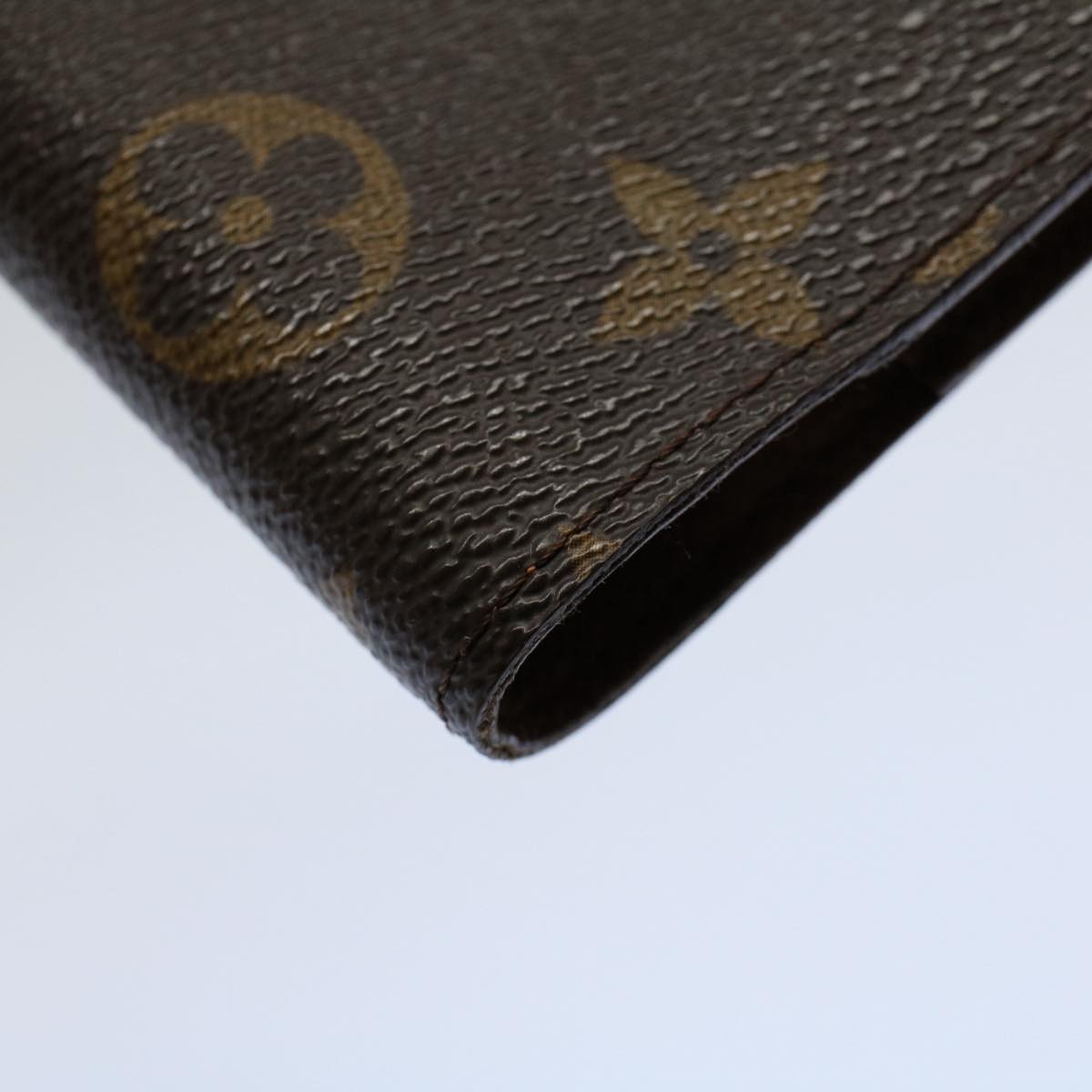 LOUIS VUITTON Monogram Agenda PM Day Planner Cover R20005 LV Auth bs8721