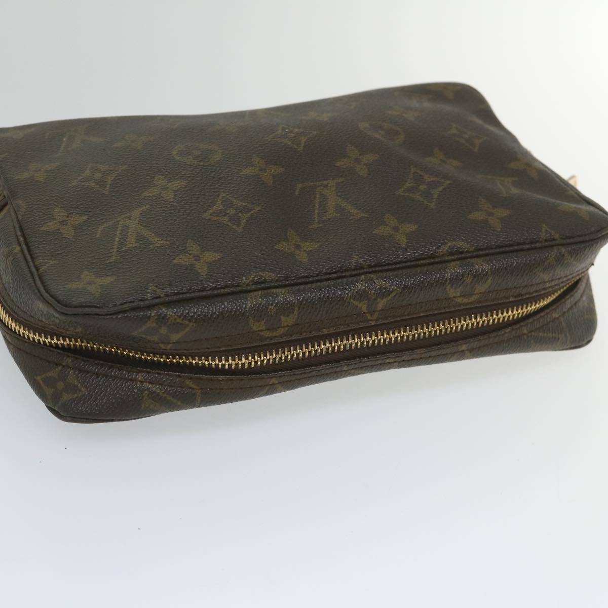 LOUIS VUITTON Monogram Trousse Toilette 23 Clutch Bag M47524 LV Auth bs8780