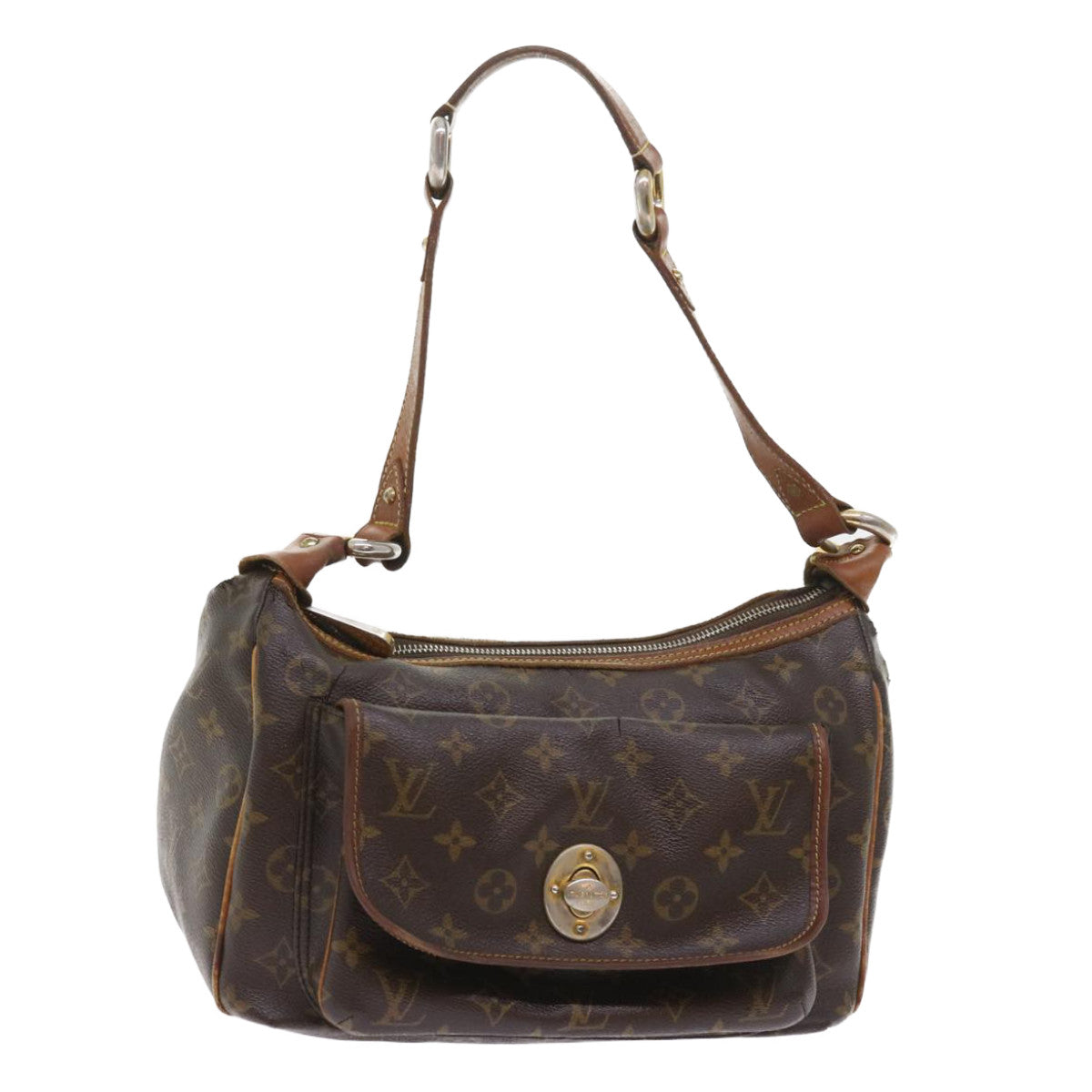 LOUIS VUITTON Monogram Tikal GM Shoulder Bag M40077 LV Auth bs8782