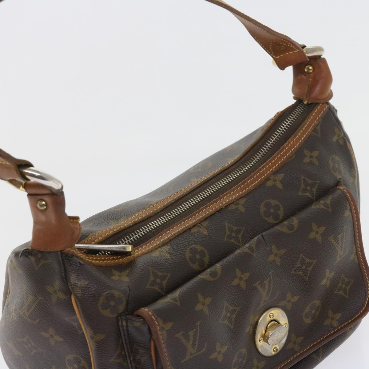 LOUIS VUITTON Monogram Tikal GM Shoulder Bag M40077 LV Auth bs8782