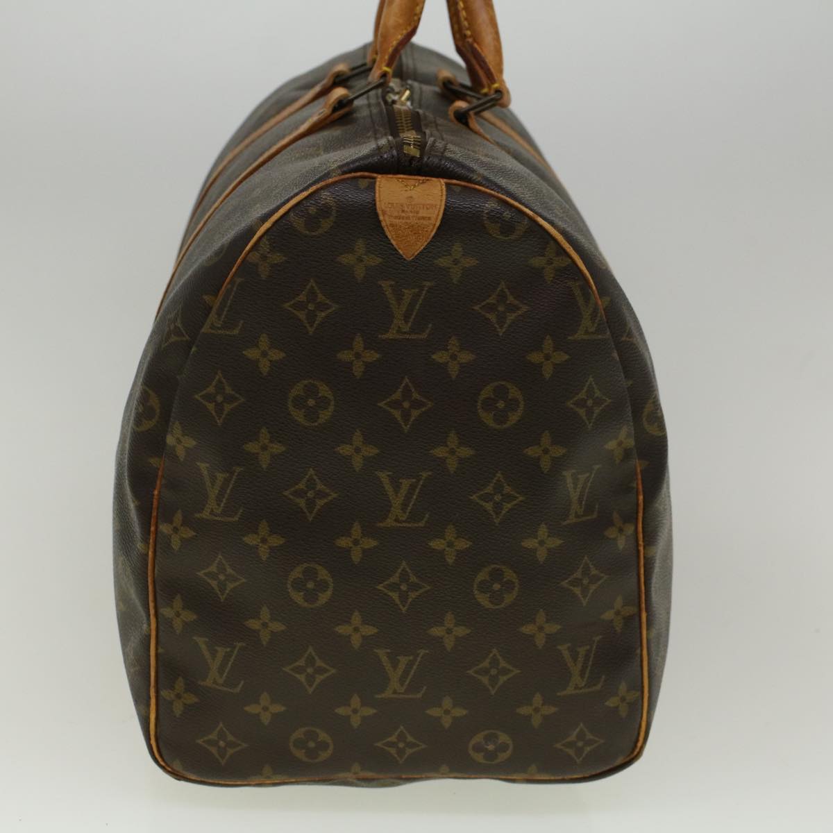 LOUIS VUITTON Monogram Keepall 50 Boston Bag M41426 LV Auth bs8937