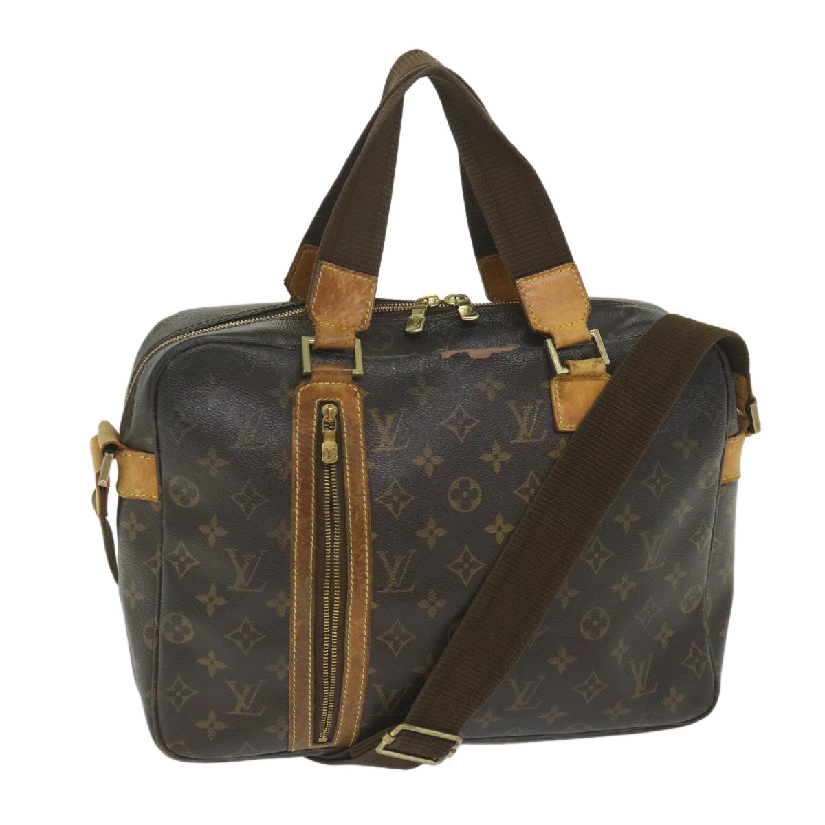 LOUIS VUITTON Monogram Sac Bosphore Hand Bag 2way M40043 LV Auth bs8941