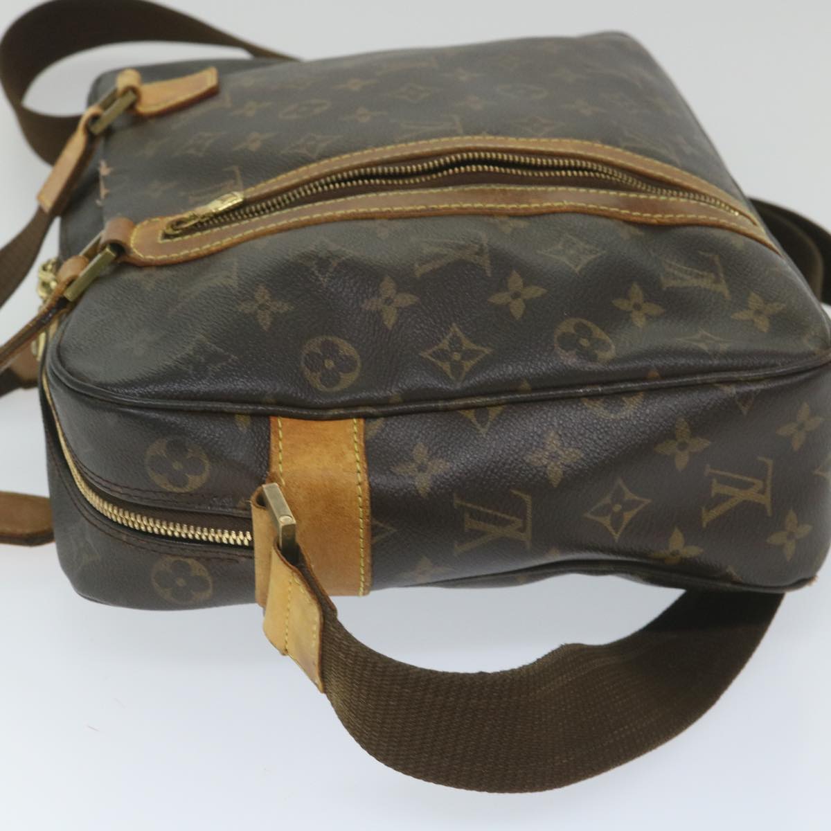 LOUIS VUITTON Monogram Sac Bosphore Hand Bag 2way M40043 LV Auth bs8941