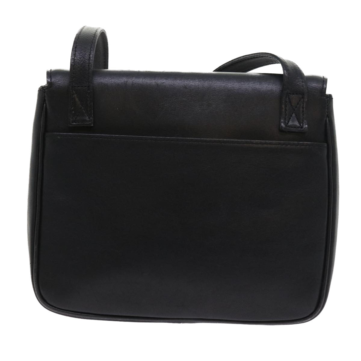 GIVENCHY Shoulder Bag Harako leather Black Auth bs9007