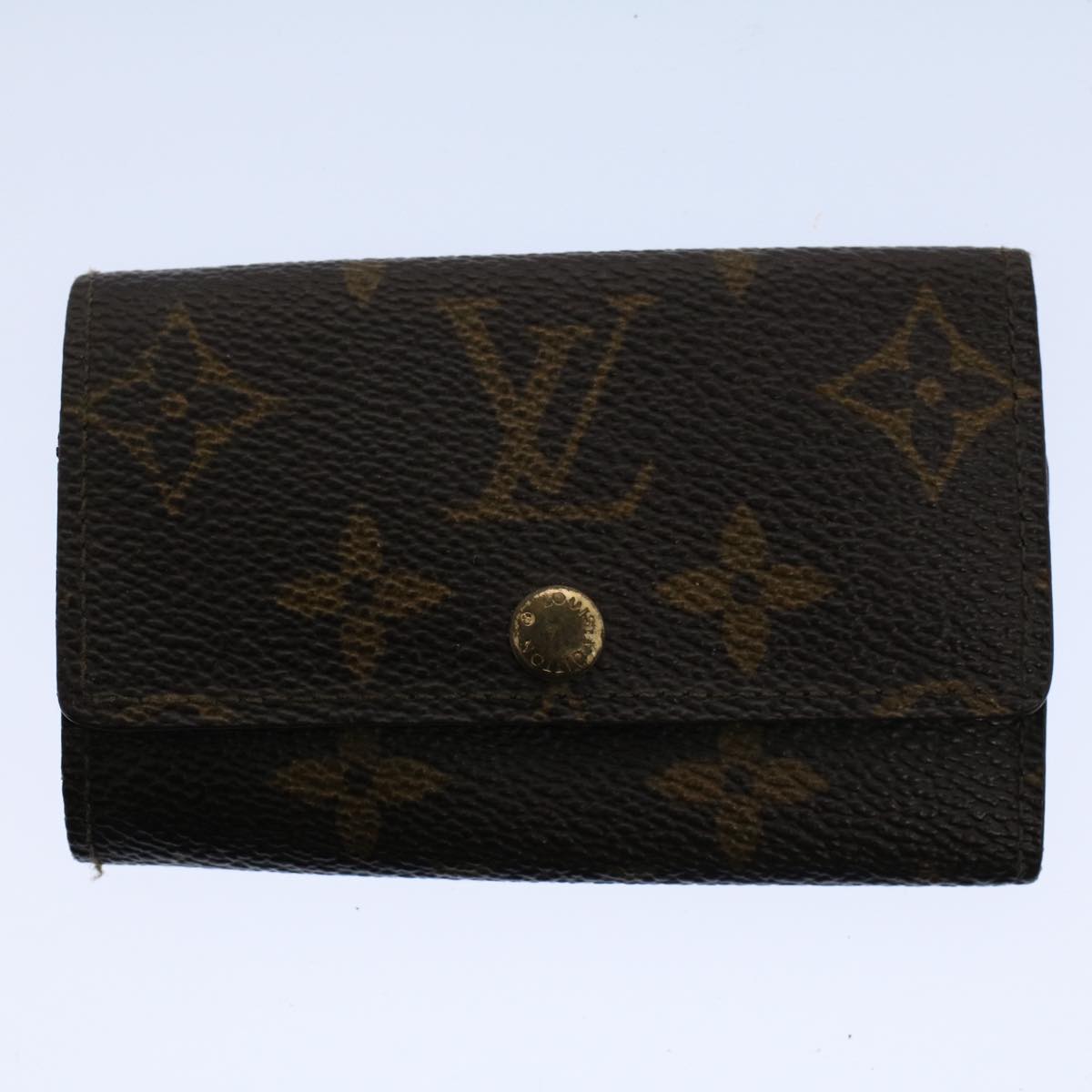 LOUIS VUITTON Monogram Coin Purse Key Case 9Set LV Auth bs9117