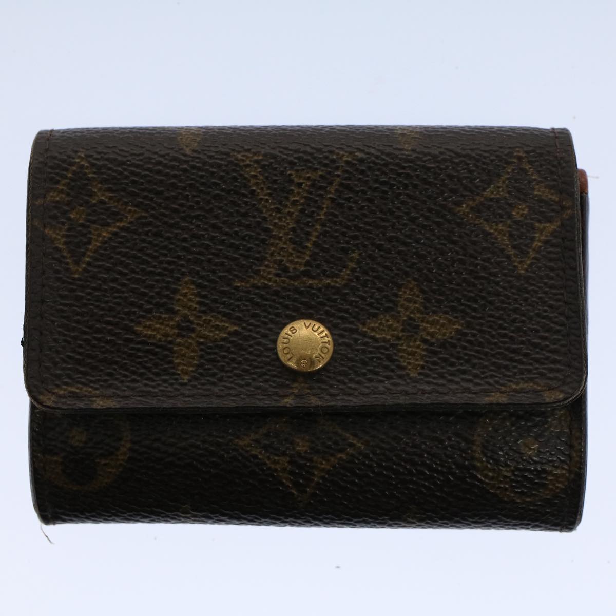 LOUIS VUITTON Monogram Coin Purse Key Case 9Set LV Auth bs9117