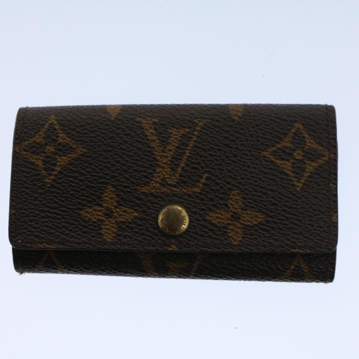 LOUIS VUITTON Monogram Coin Purse Key Case 9Set LV Auth bs9117