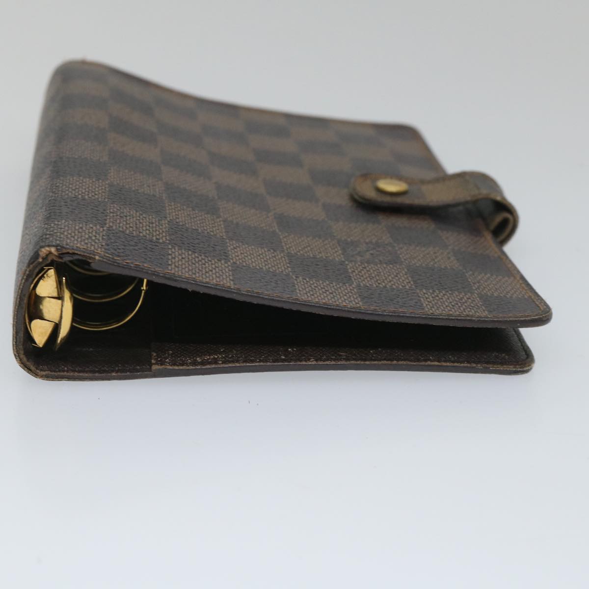 LOUIS VUITTON Damier Ebene Agenda MM Day Planner Cover R20240 LV Auth bs9163