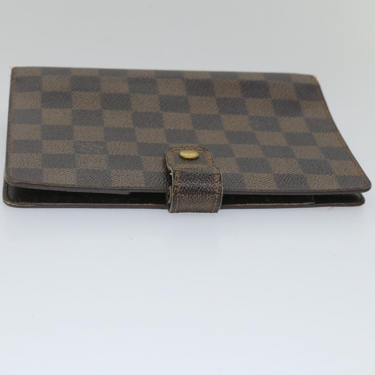 LOUIS VUITTON Damier Ebene Agenda MM Day Planner Cover R20240 LV Auth bs9163