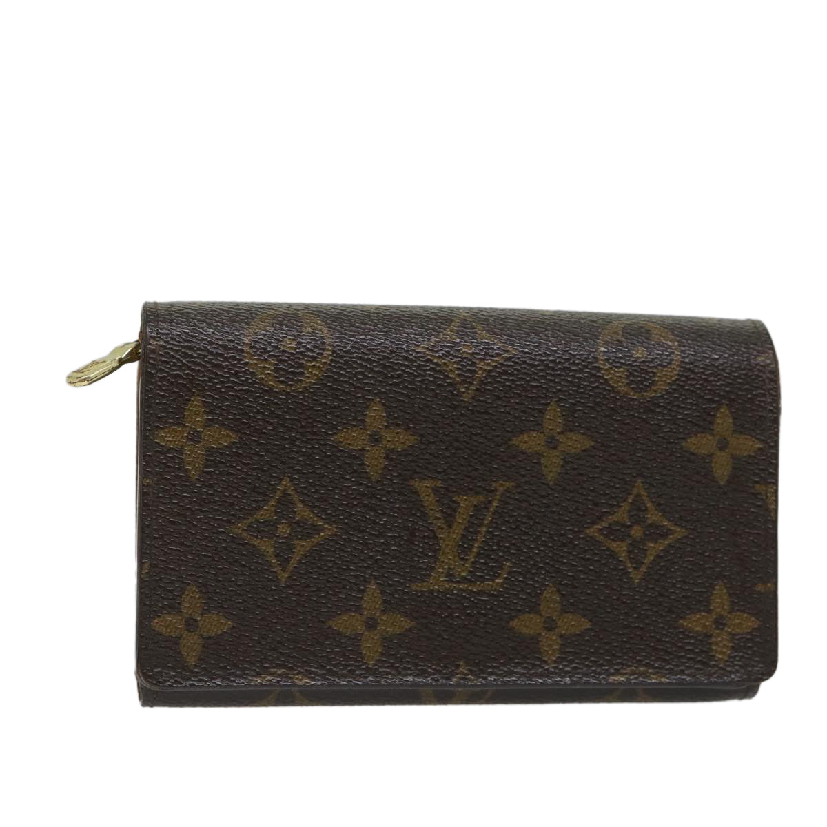 LOUIS VUITTON Monogram Portefeuille Tresol Wallet M61736 LV Auth bs9190