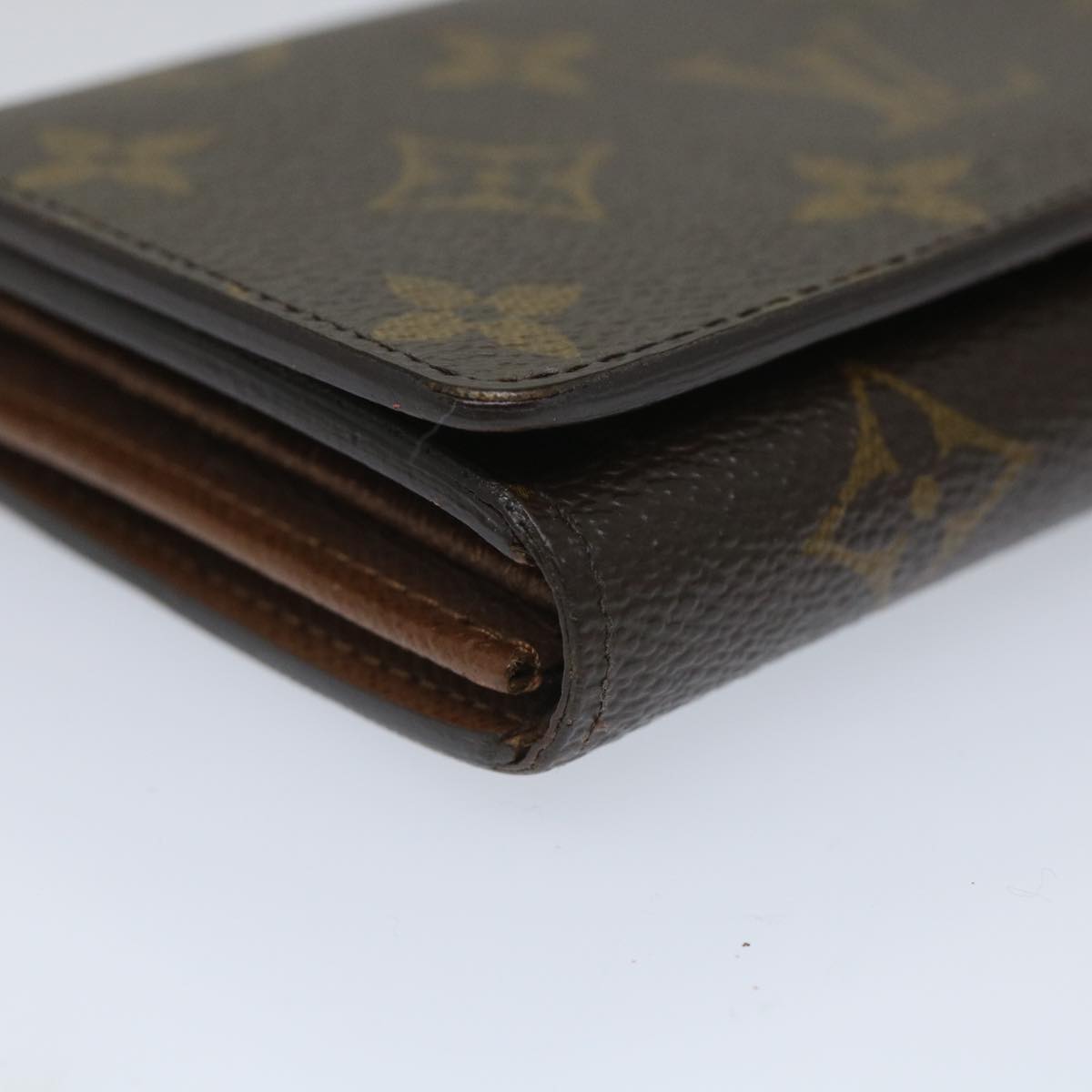 LOUIS VUITTON Monogram Portefeuille Tresol Wallet M61736 LV Auth bs9190