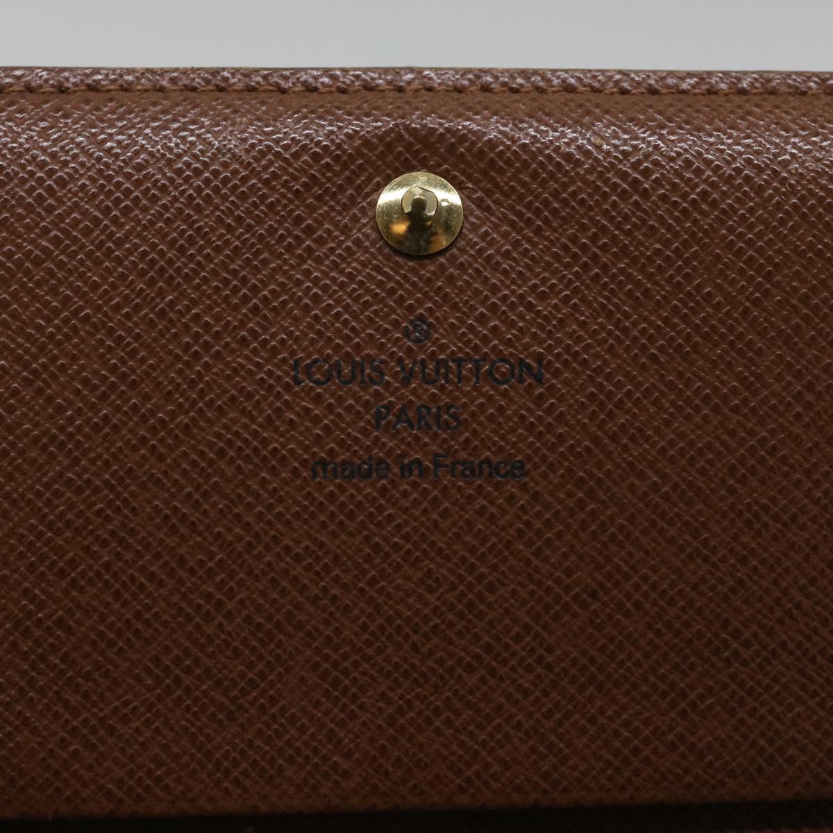 LOUIS VUITTON Monogram Portefeuille Tresol Wallet M61736 LV Auth bs9190