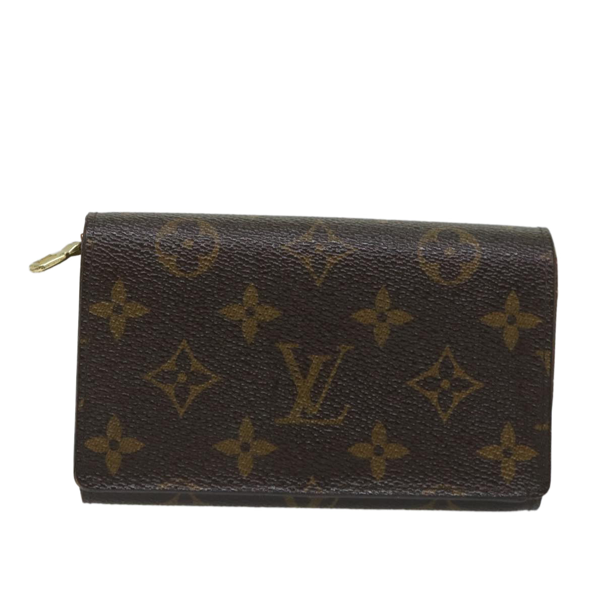 LOUIS VUITTON Monogram Portefeuille Tresol Wallet M61736 LV Auth bs9190