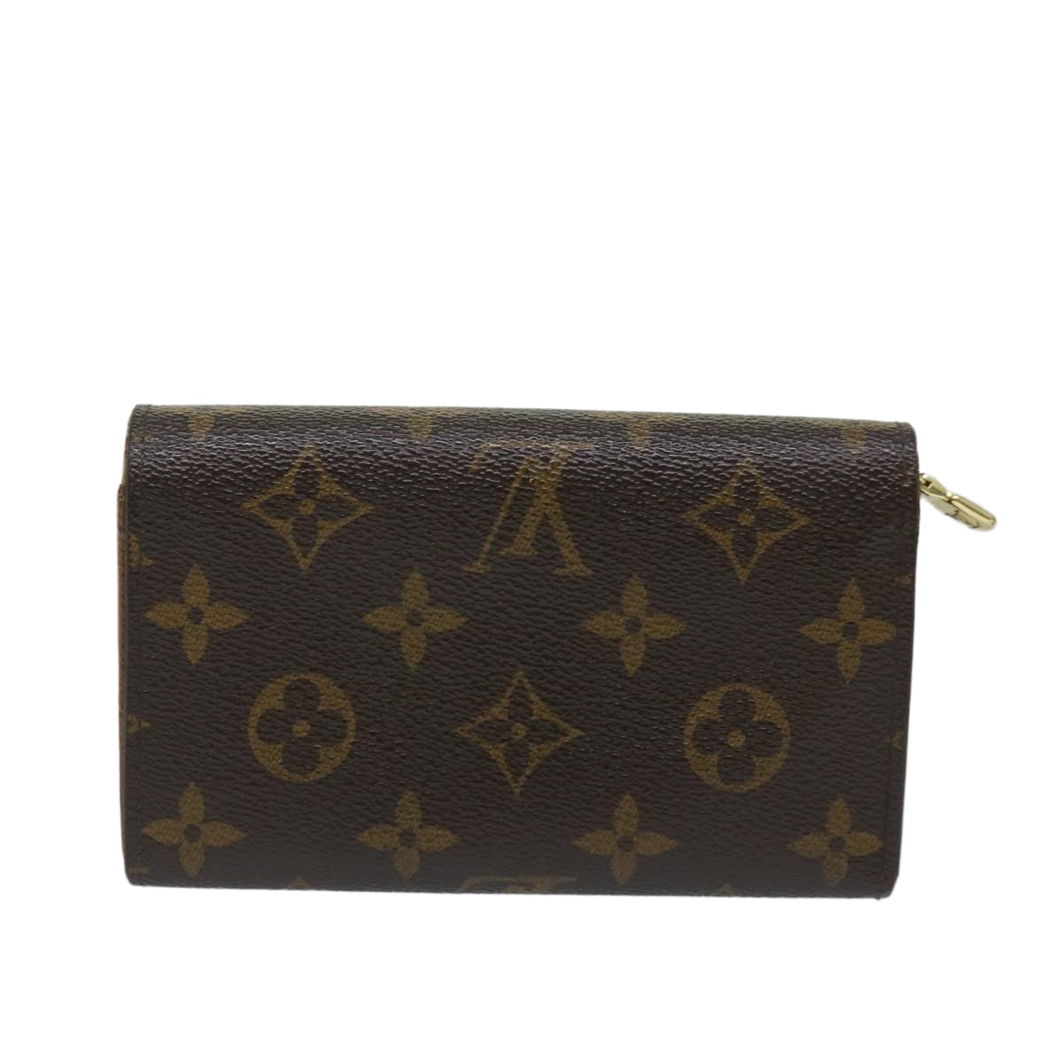 LOUIS VUITTON Monogram Portefeuille Tresol Wallet M61736 LV Auth bs9190