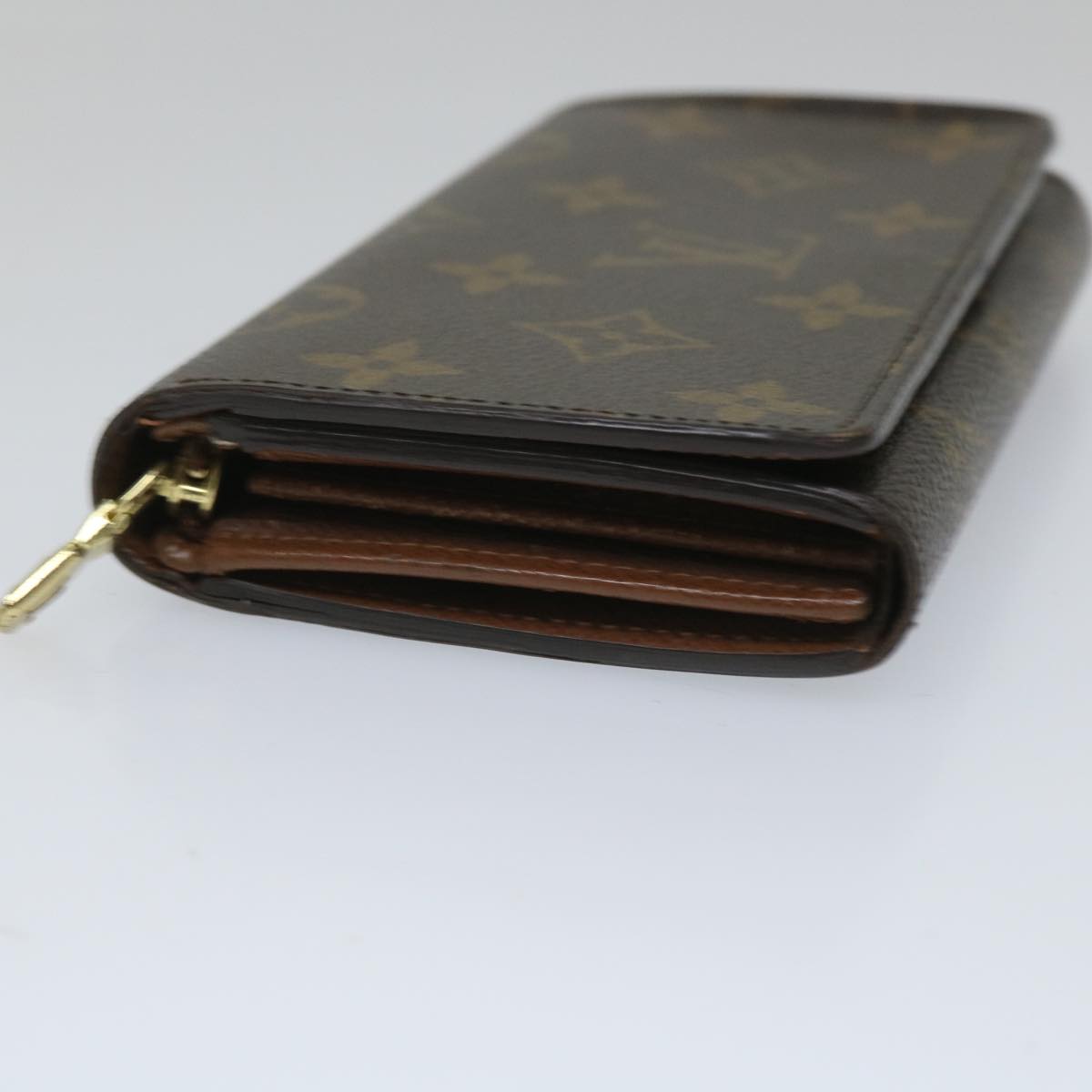 LOUIS VUITTON Monogram Portefeuille Tresol Wallet M61736 LV Auth bs9190