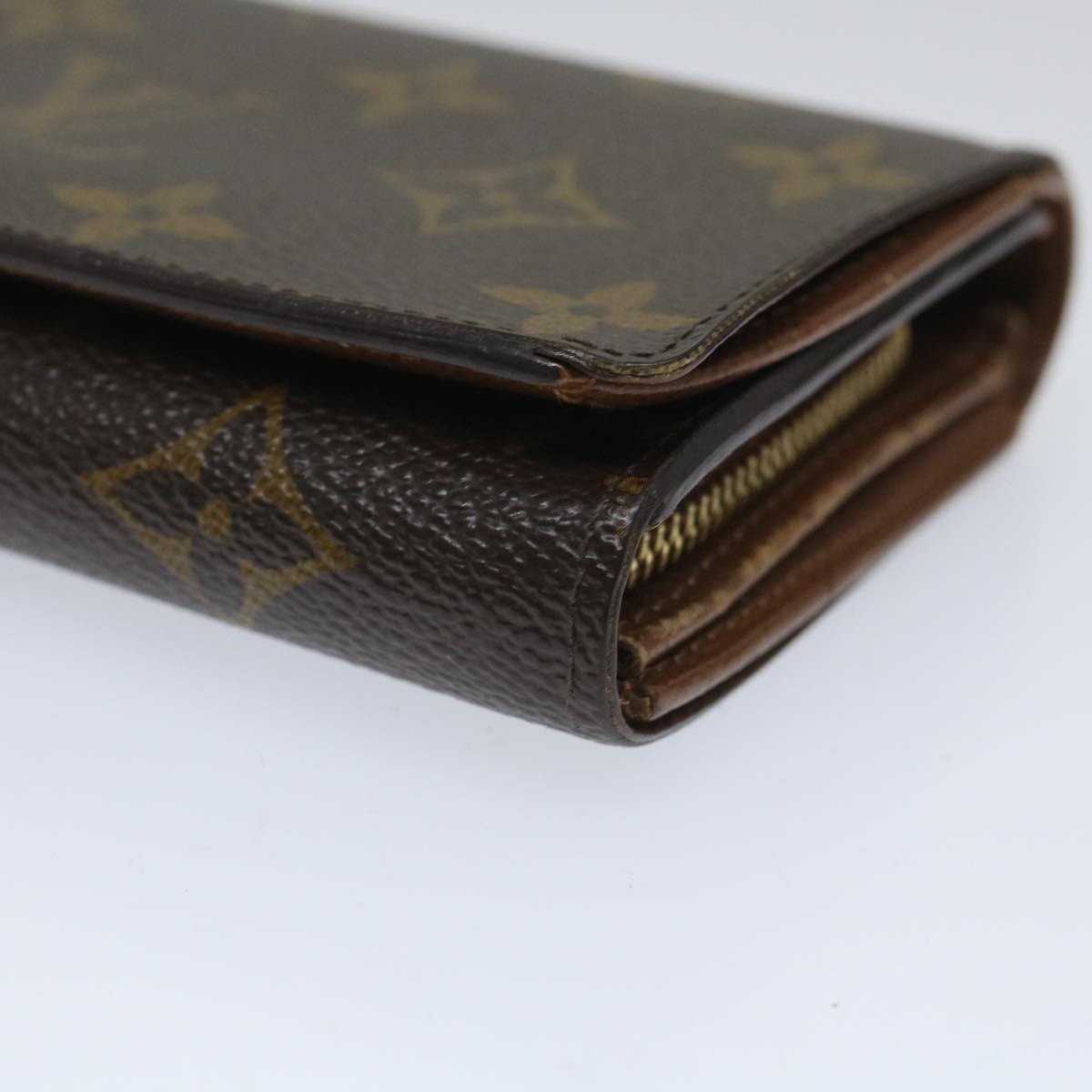 LOUIS VUITTON Monogram Portefeuille Tresol Wallet M61736 LV Auth bs9190