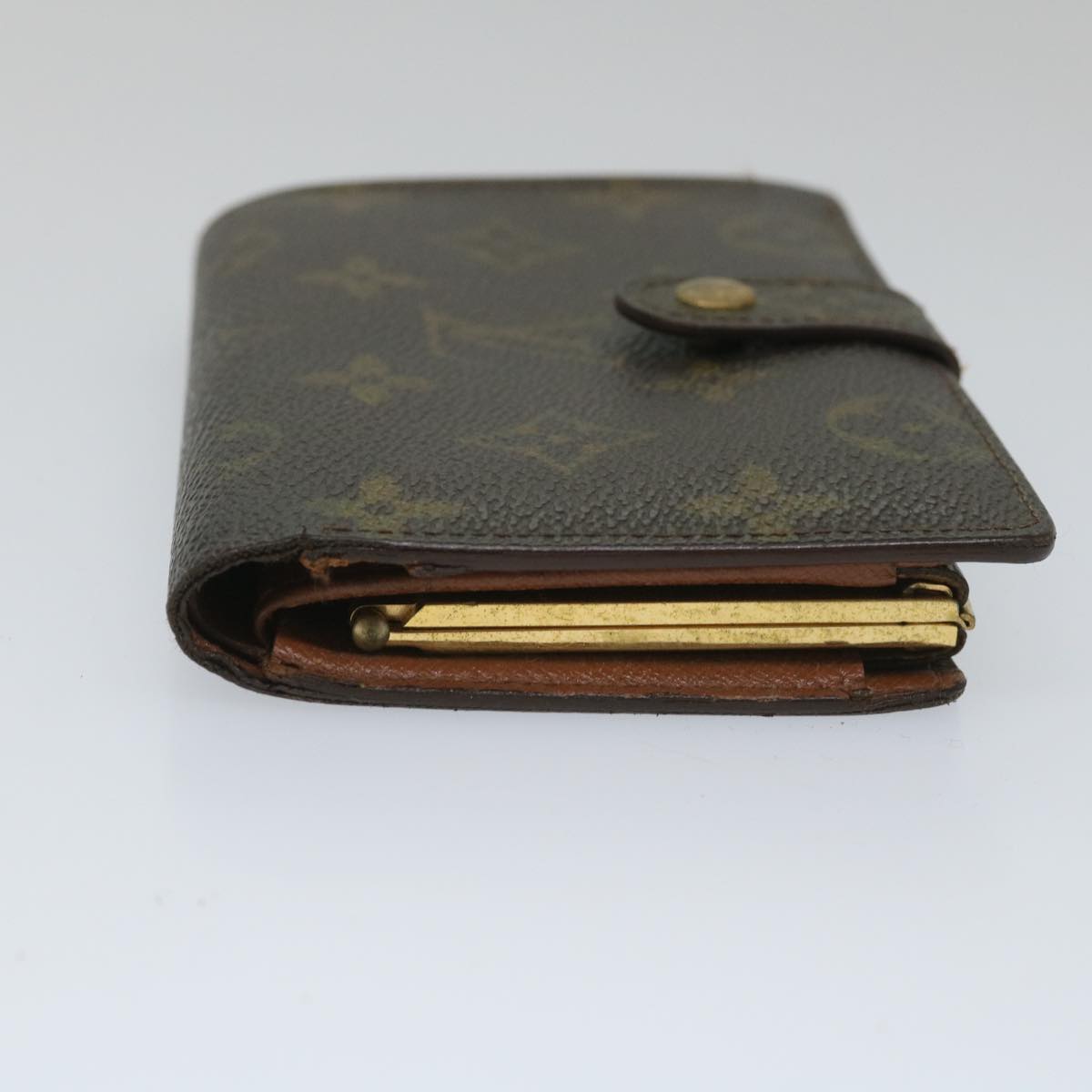 LOUIS VUITTON Monogram Porte Monnaie Billets Viennois Wallet M61663 Auth bs9191