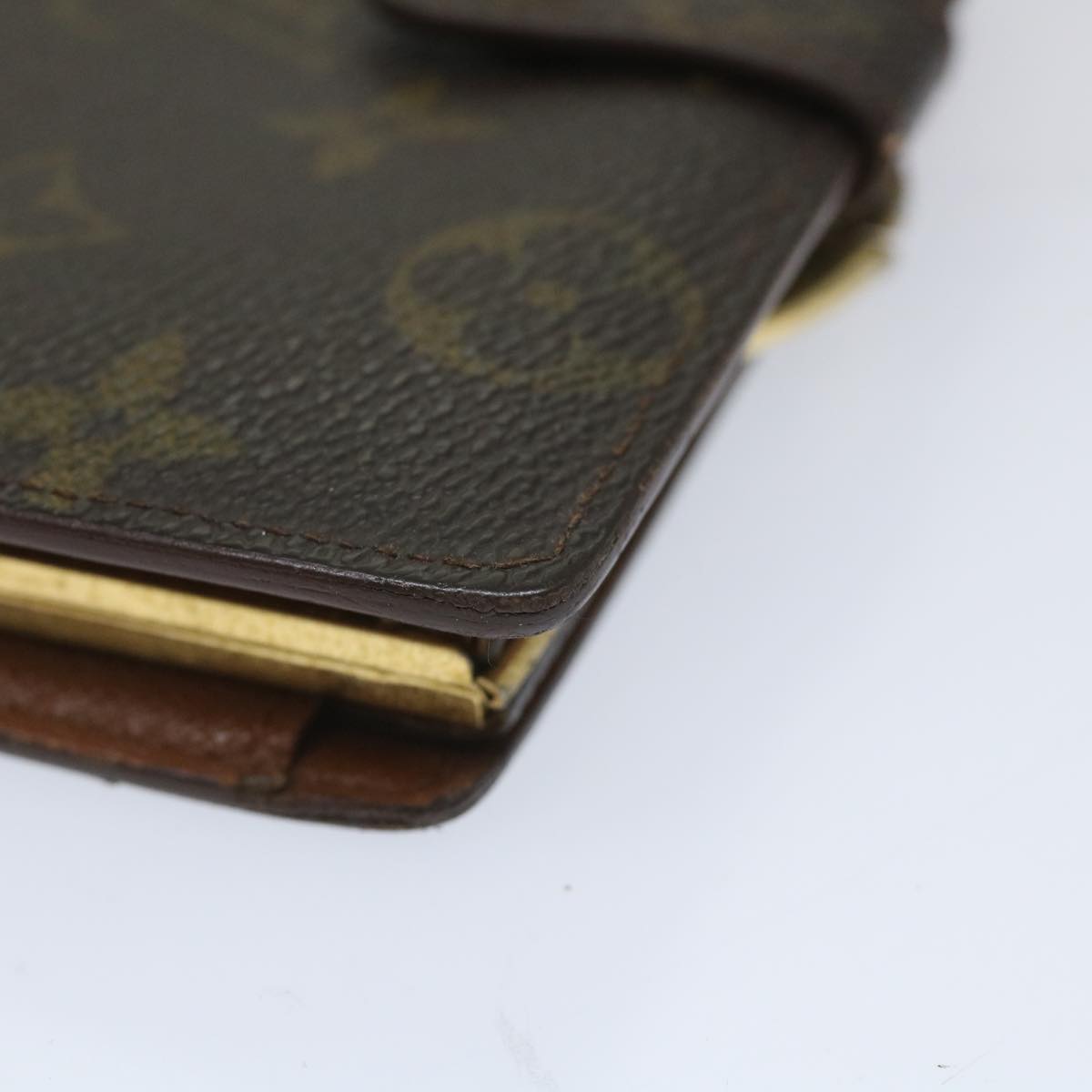 LOUIS VUITTON Monogram Porte Monnaie Billets Viennois Wallet M61663 Auth bs9191