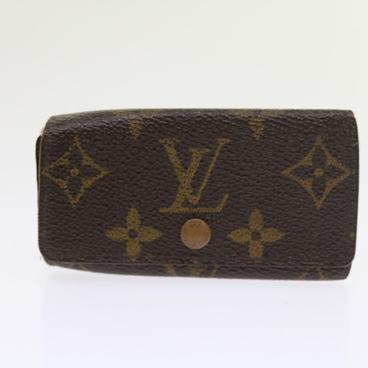 LOUIS VUITTON Monogram i Phone Case Key Case 7Set LV Auth bs9193