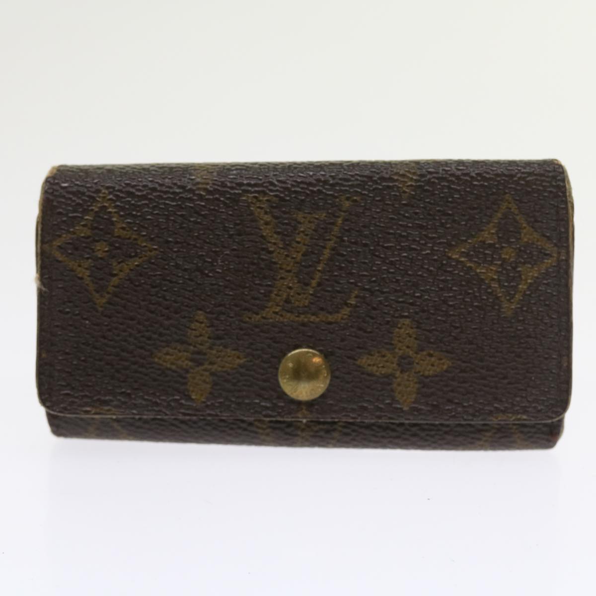 LOUIS VUITTON Monogram i Phone Case Key Case 7Set LV Auth bs9193