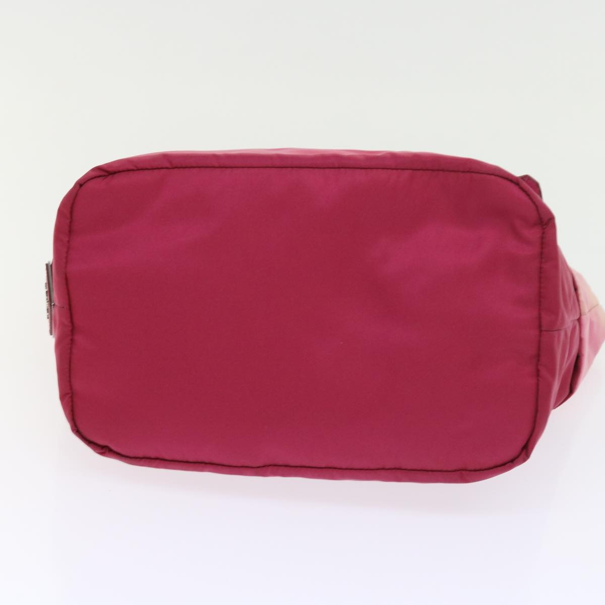 PRADA Hand Bag Nylon 2way Pink Auth bs9228