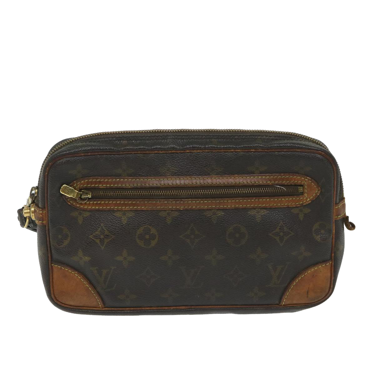 LOUIS VUITTON Monogram Marly Dragonne GM Clutch Bag M51825 LV Auth bs9251