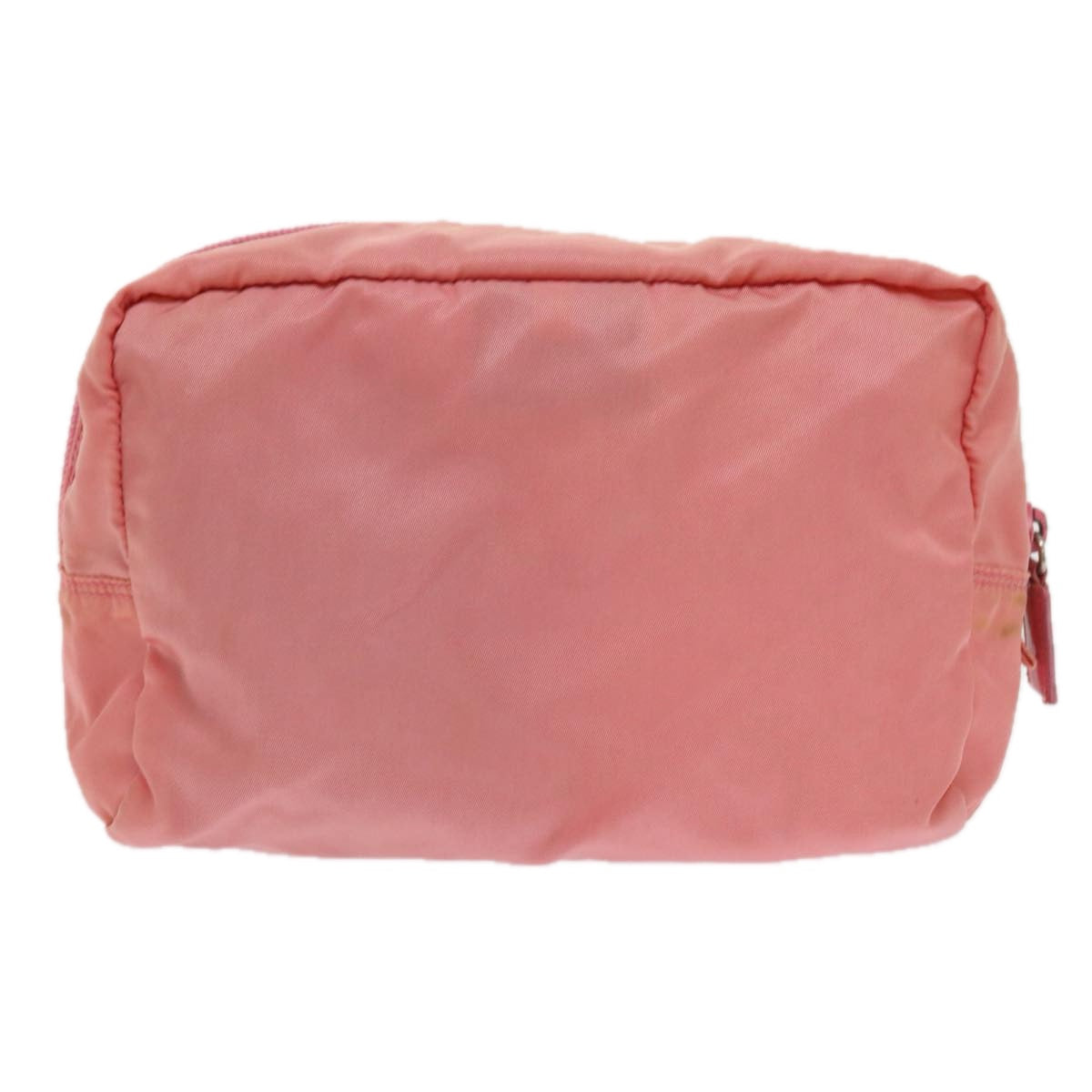 PRADA Pouch Nylon Pink Auth bs9264