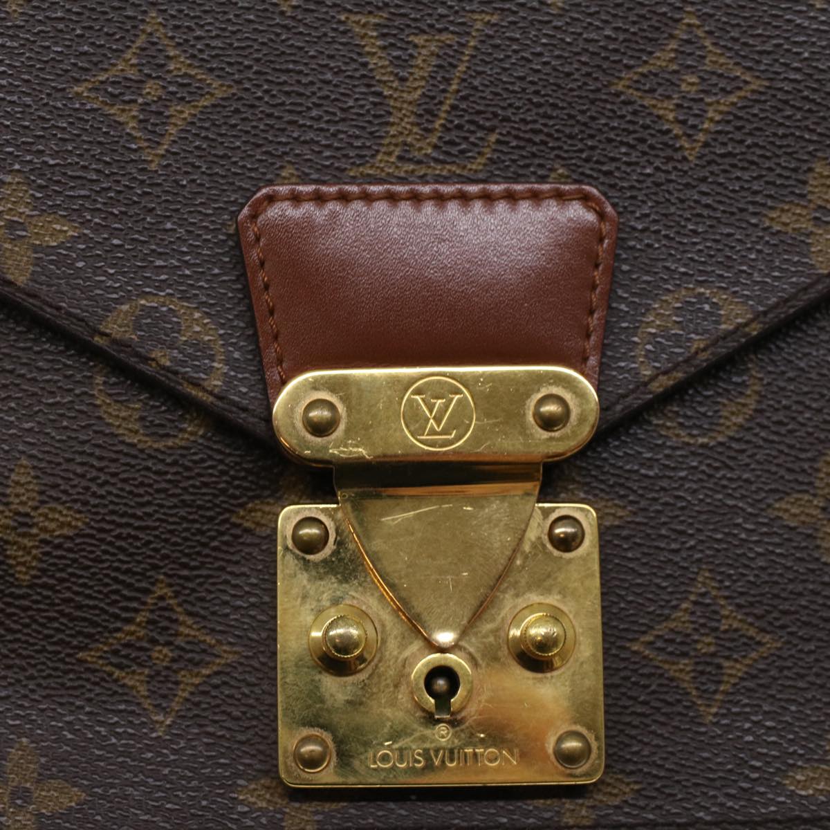 LOUIS VUITTON Monogram Monceau 26 Shoulder Bag M51187 LV Auth bs9289