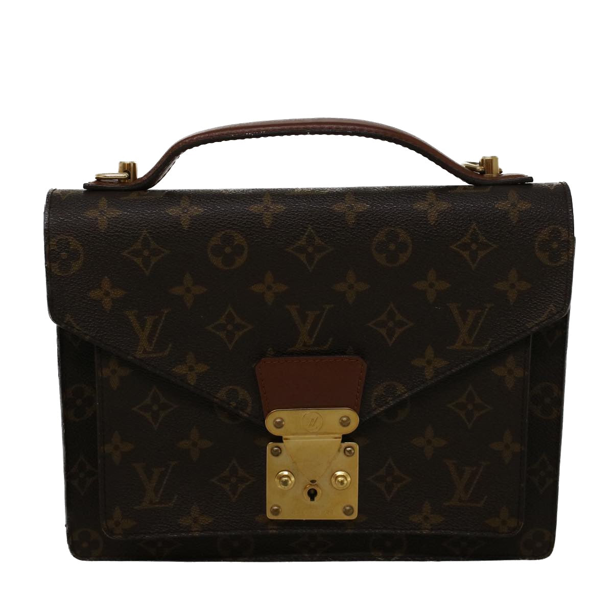 LOUIS VUITTON Monogram Monceau 26 Shoulder Bag M51187 LV Auth bs9289