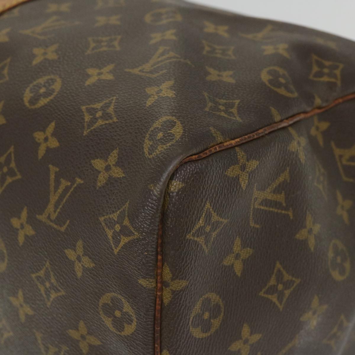 LOUIS VUITTON Monogram Keepall 50 Boston Bag M41426 LV Auth bs9306