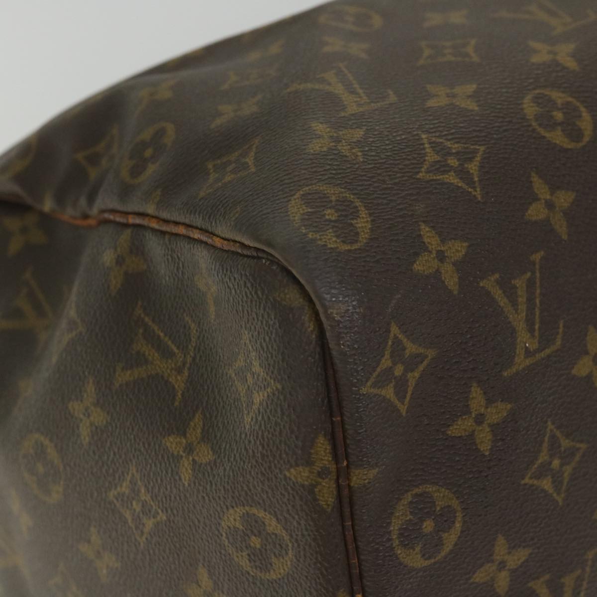 LOUIS VUITTON Monogram Keepall 50 Boston Bag M41426 LV Auth bs9306