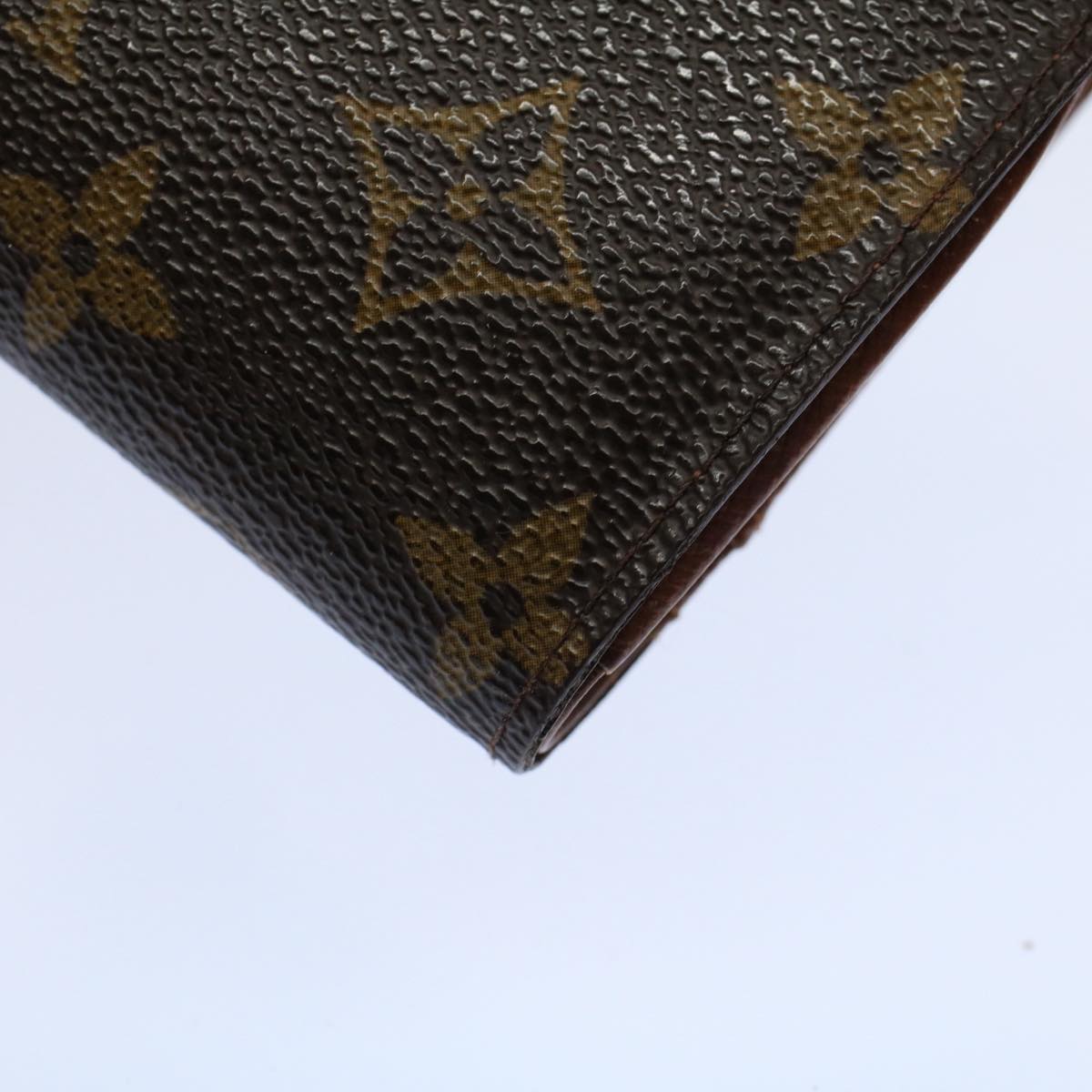 LOUIS VUITTON Monogram Porte Monnaie Billets Viennois Wallet M61663 Auth bs9312