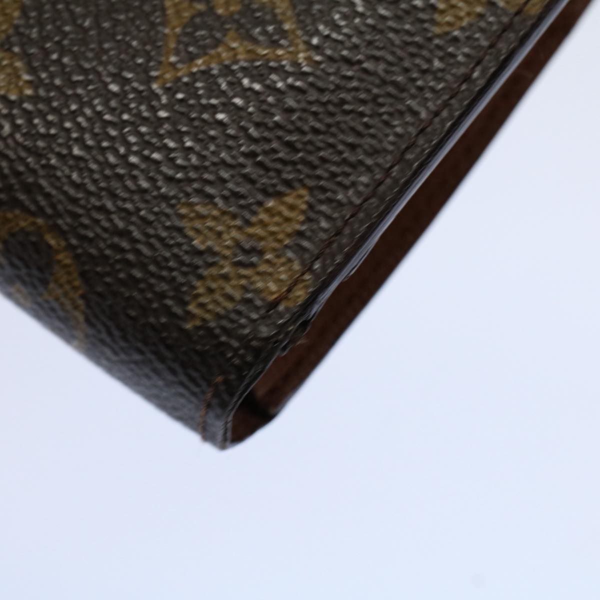 LOUIS VUITTON Monogram Porte Monnaie Billets Viennois Wallet M61663 Auth bs9312