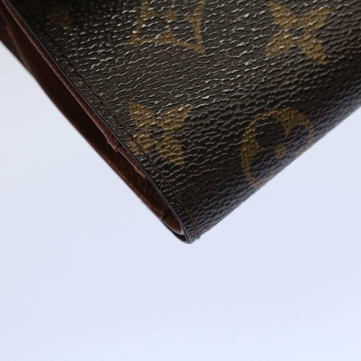 LOUIS VUITTON Monogram Porte Monnaie Billets Viennois Wallet M61663 Auth bs9312