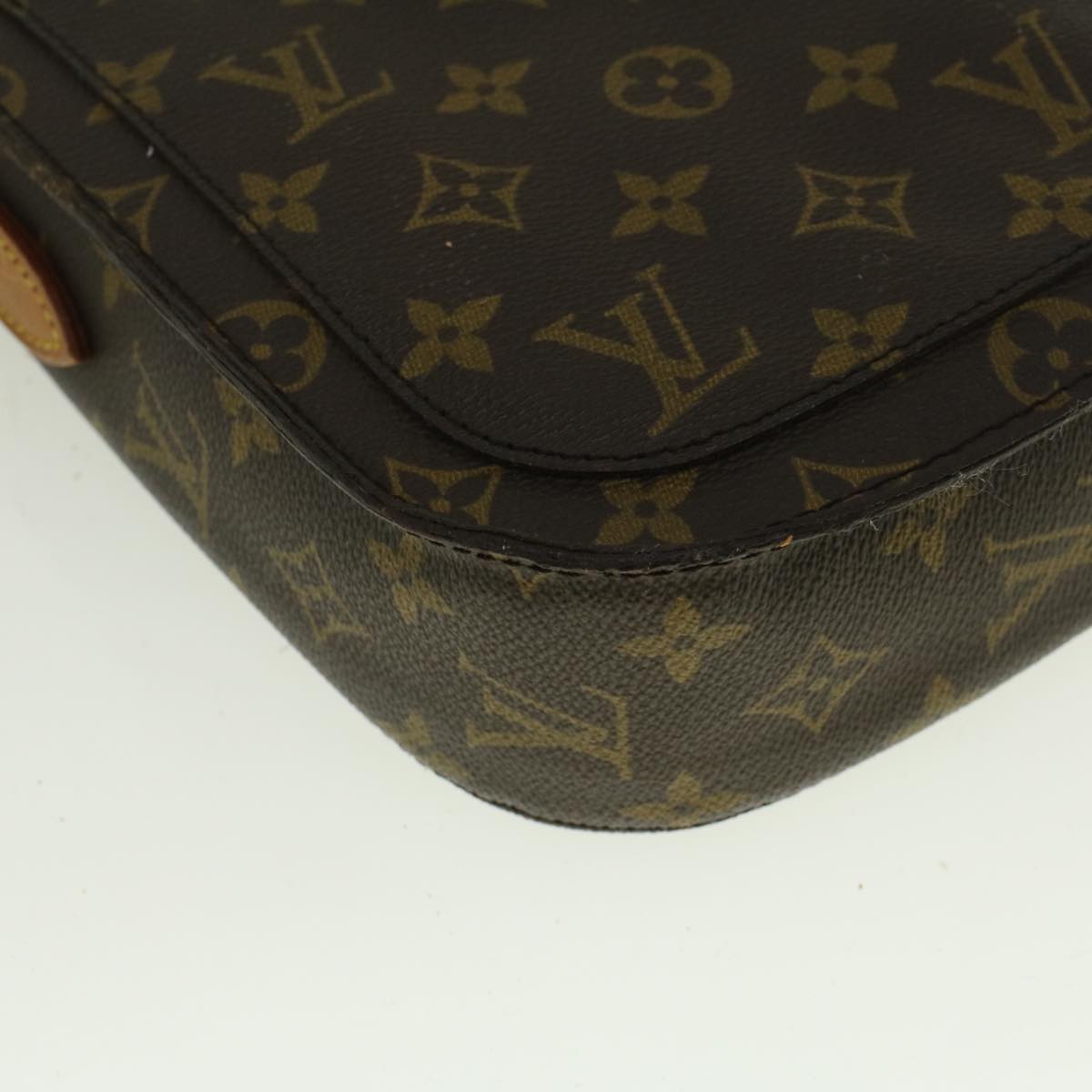 LOUIS VUITTON Monogram Saint Cloud GM Shoulder Bag M51242 LV Auth bs9371