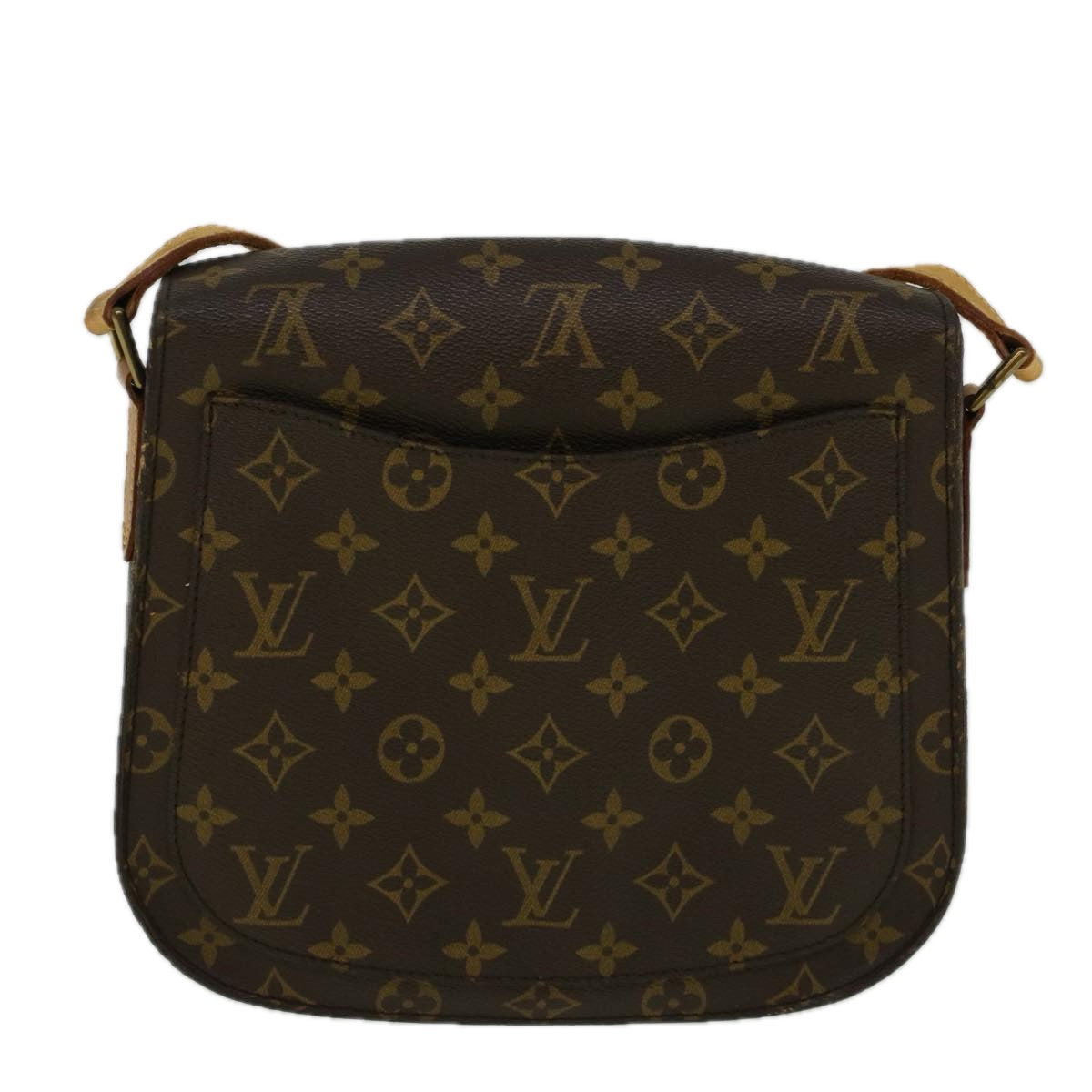 LOUIS VUITTON Monogram Saint Cloud GM Shoulder Bag M51242 LV Auth bs9371