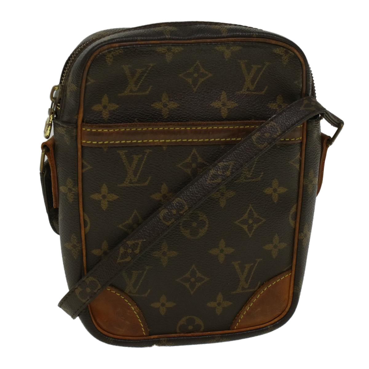 LOUIS VUITTON Monogram Danube Shoulder Bag M45266 LV Auth bs9404