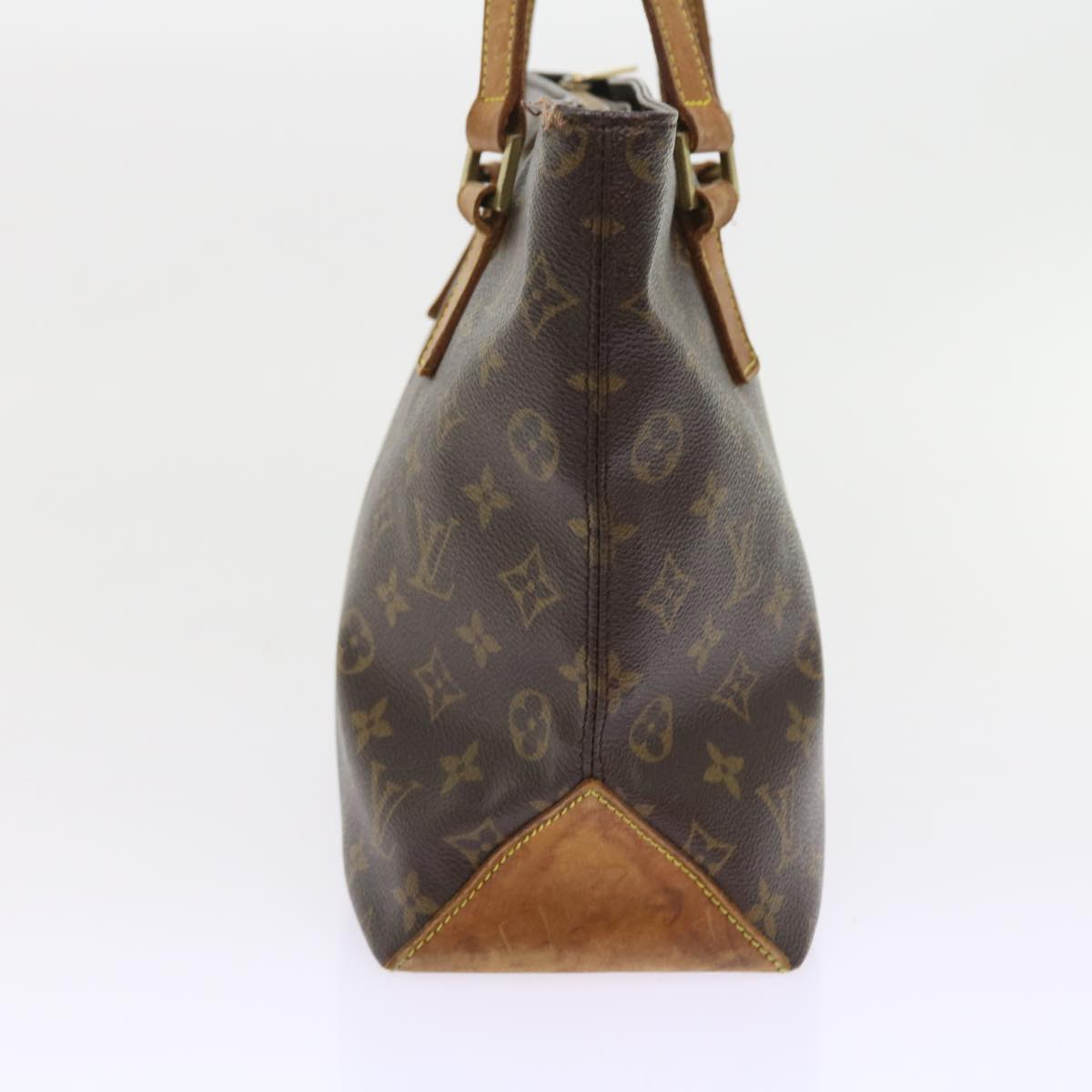 LOUIS VUITTON Monogram Cabas Piano Tote Bag M51148 LV Auth bs9405