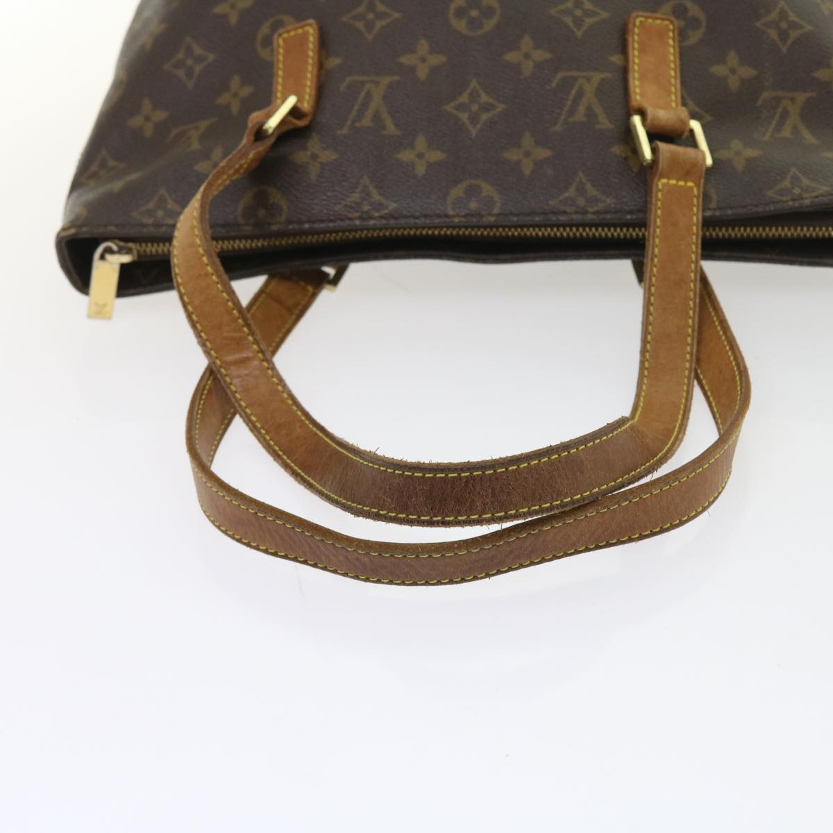 LOUIS VUITTON Monogram Cabas Piano Tote Bag M51148 LV Auth bs9405