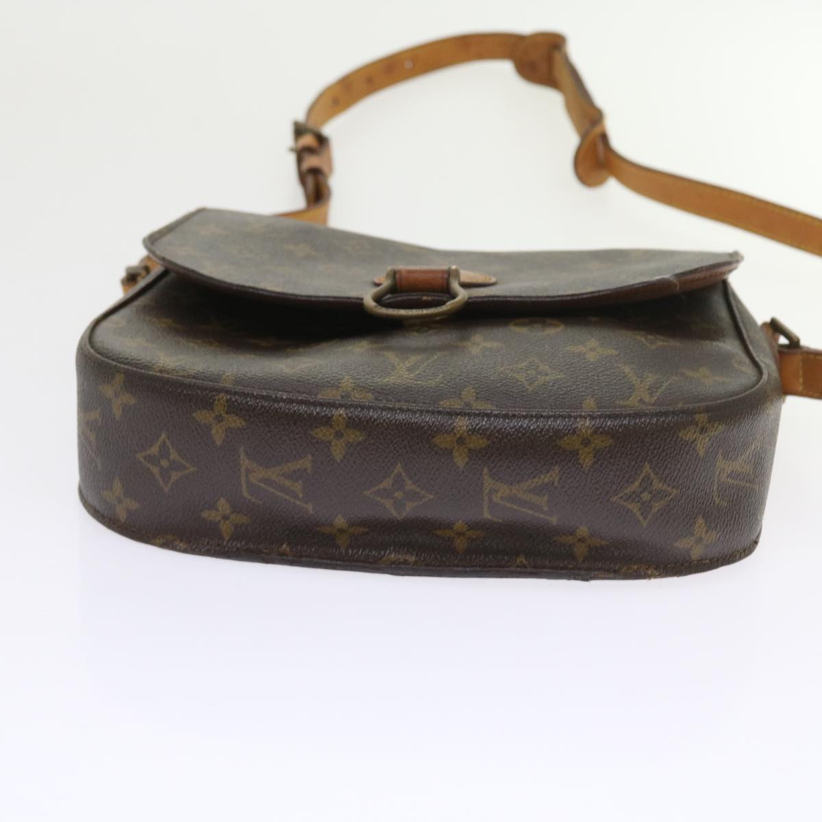 LOUIS VUITTON Monogram Saint Cloud GM Shoulder Bag M51242 LV Auth bs9407