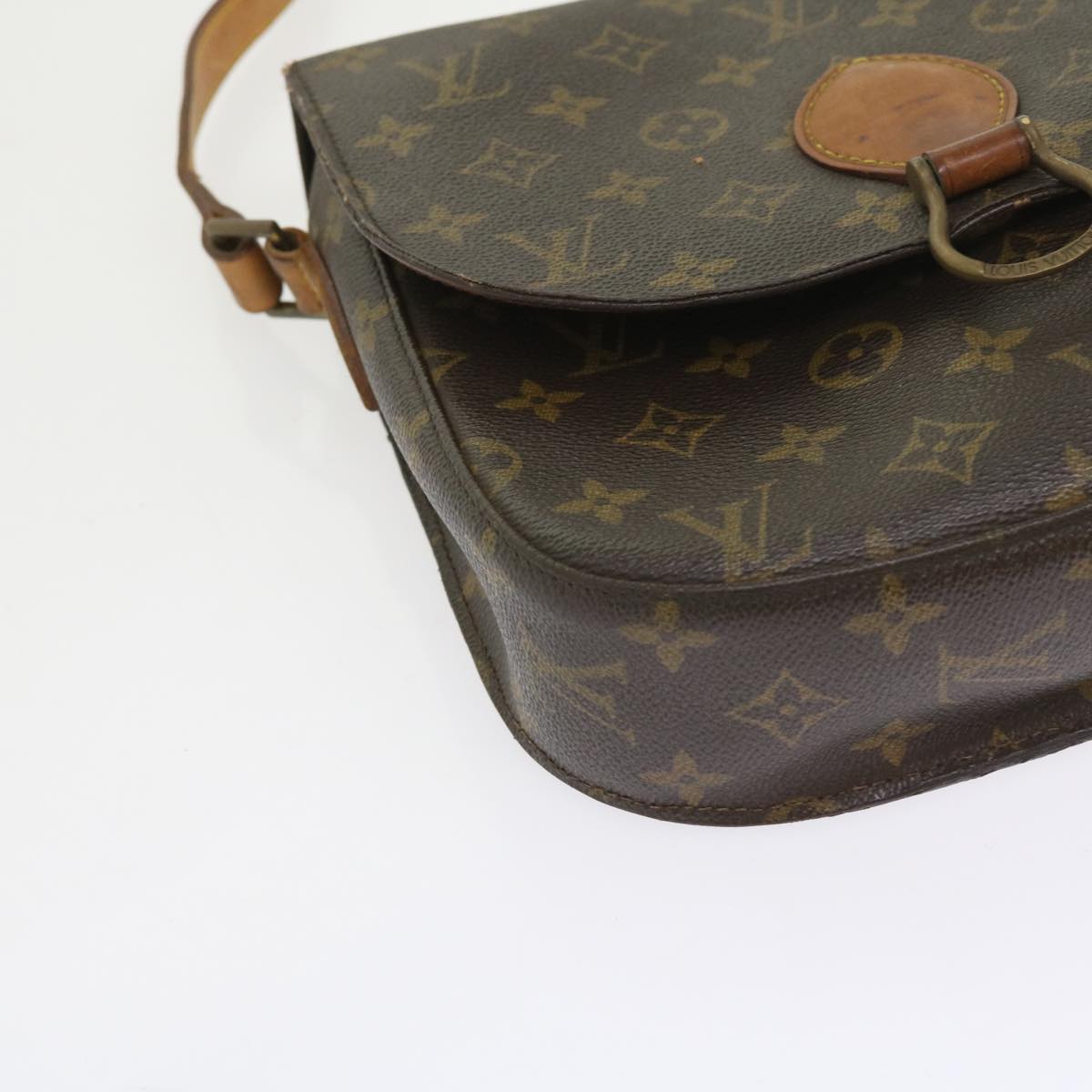 LOUIS VUITTON Monogram Saint Cloud GM Shoulder Bag M51242 LV Auth bs9407