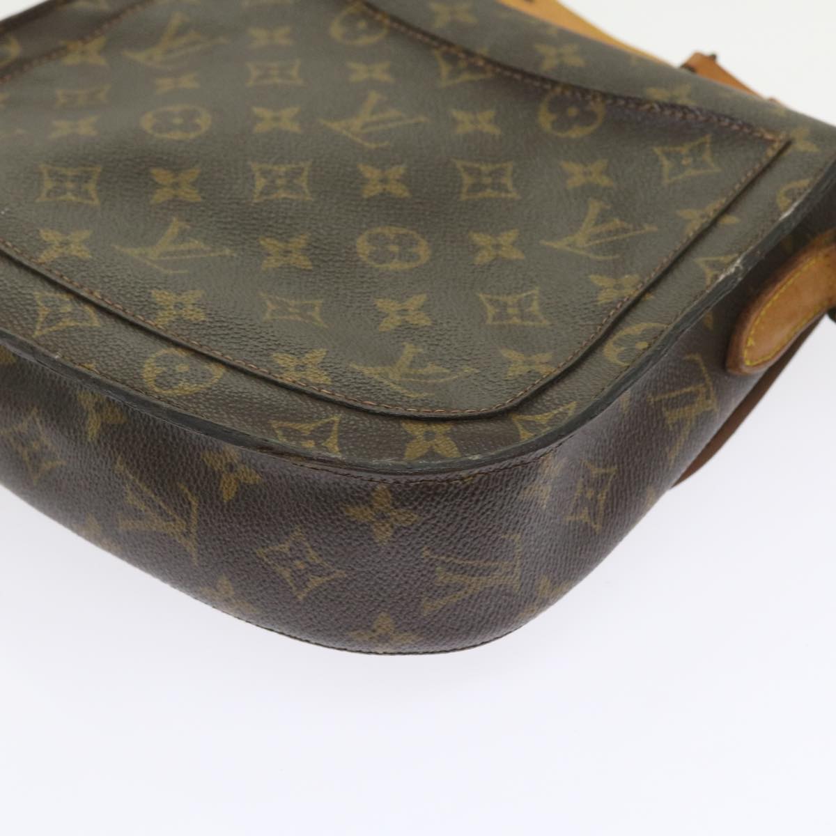 LOUIS VUITTON Monogram Saint Cloud GM Shoulder Bag M51242 LV Auth bs9407