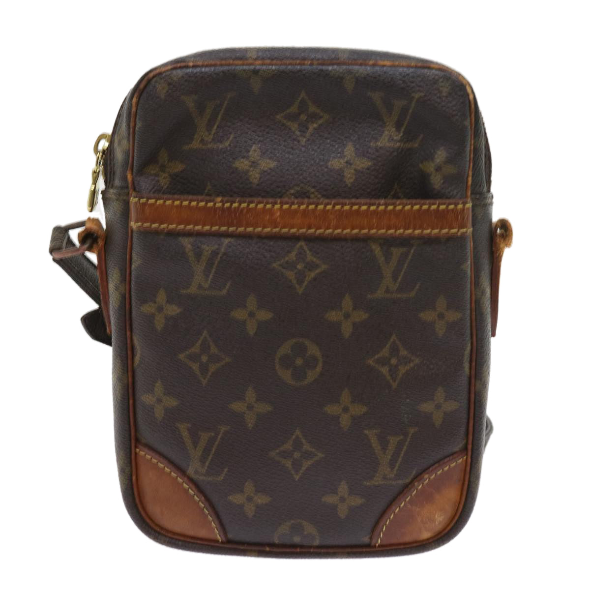 LOUIS VUITTON Monogram Danube Shoulder Bag M45266 LV Auth bs9415