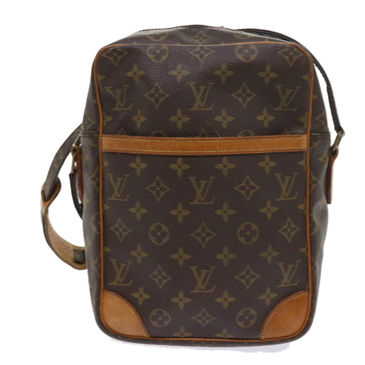 LOUIS VUITTON Monogram Danube MM Shoulder Bag M45264 LV Auth bs9419