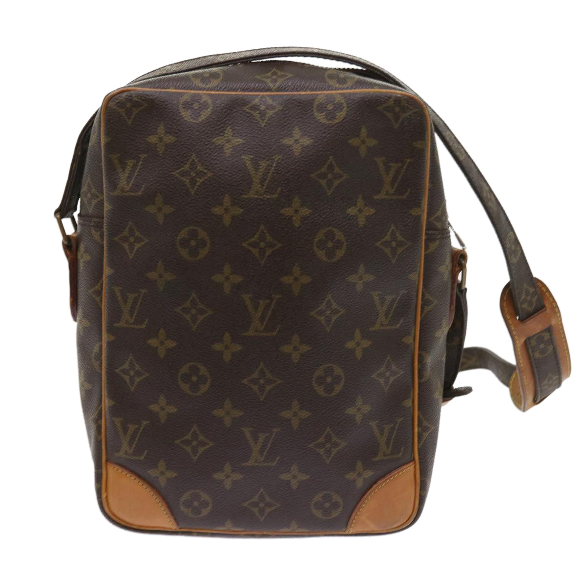 LOUIS VUITTON Monogram Danube MM Shoulder Bag M45264 LV Auth bs9419