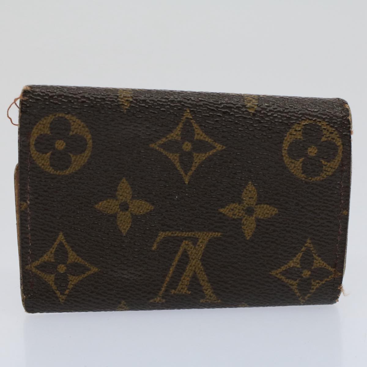 LOUIS VUITTON Monogram Epi Pouch Wallet 10set Red Black yellow LV Auth bs9433