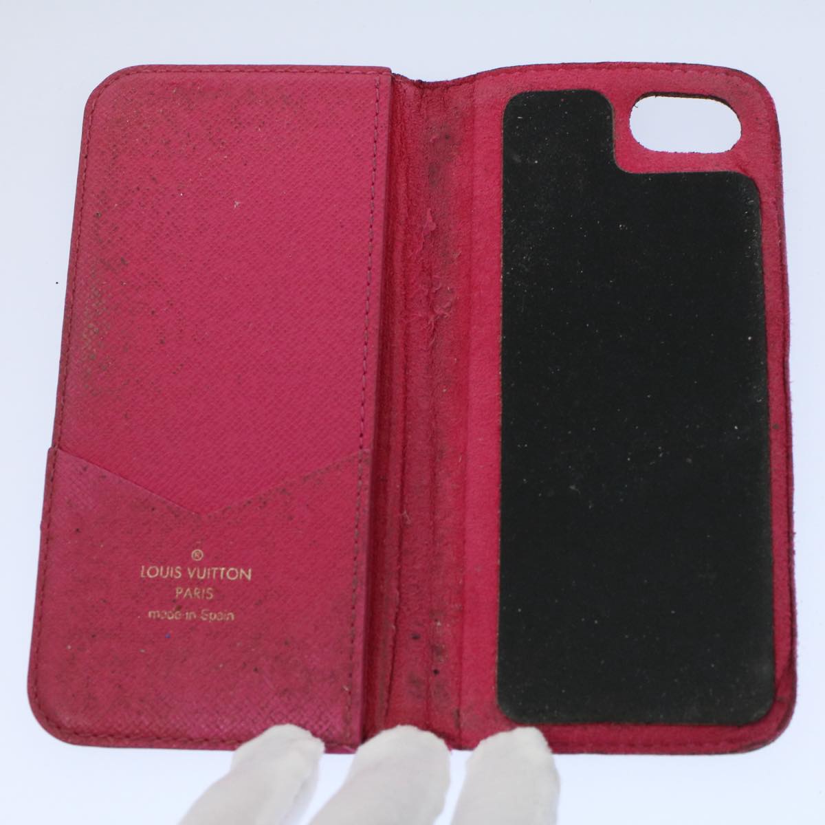 LOUIS VUITTON Monogram Key Case iPhone Case 10set LV Auth bs9447