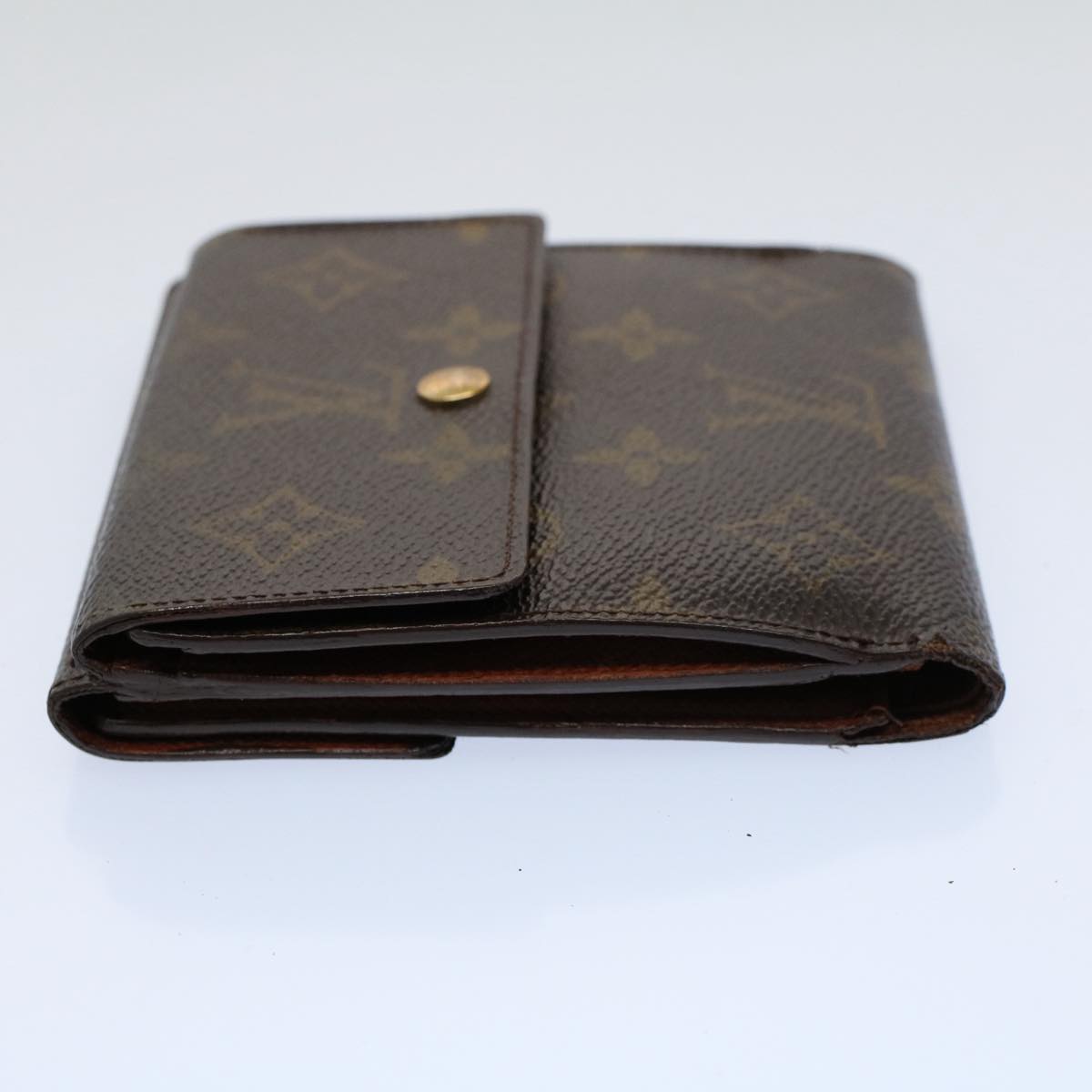 LOUIS VUITTON Monogram Portefeuille Elise Wallet M61654 LV Auth bs9450