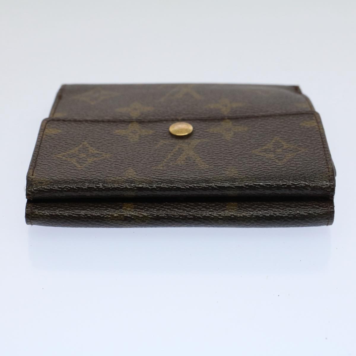 LOUIS VUITTON Monogram Portefeuille Elise Wallet M61654 LV Auth bs9450