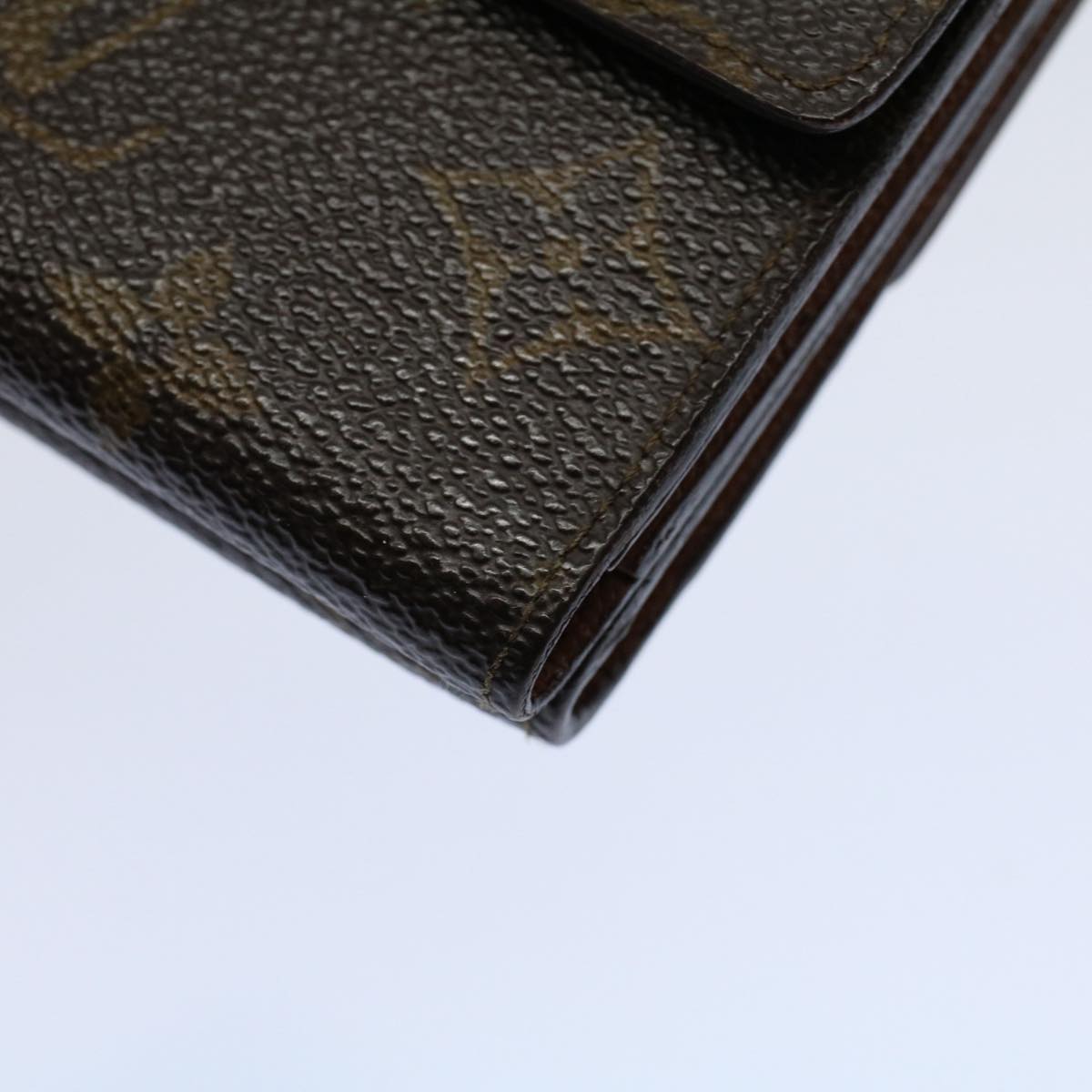 LOUIS VUITTON Monogram Portefeuille Elise Wallet M61654 LV Auth bs9451